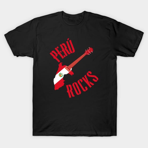 Peru Rocks T-Shirt by MessageOnApparel